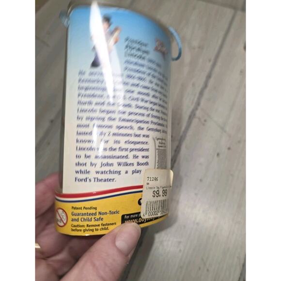 Vintage 2004 Fun World Abraham Lincoln Gettysburg Adress Posable Doll Limited - Picture 9 of 9